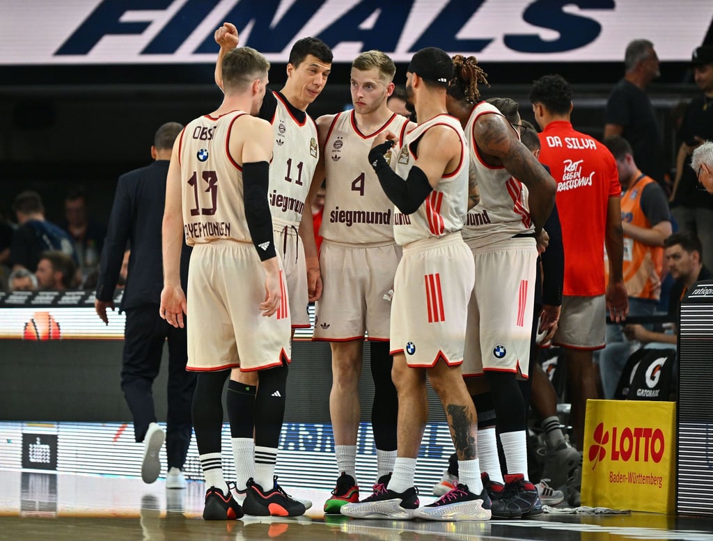 Gewannen Spiel vier der Finalserie deutlich: Die Basketballer des FC Bayern.