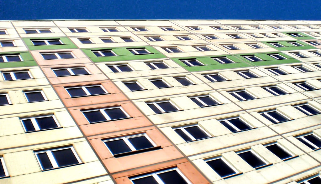 Halle-Neustadt serielles bauen DDR Wohnungsbauprogramm