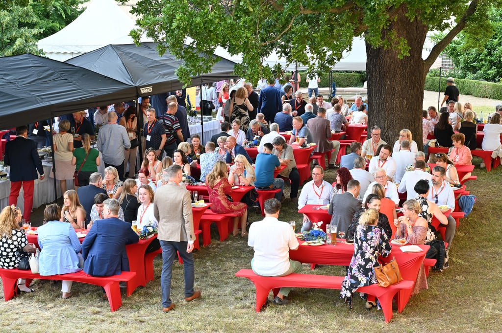Sommerfest 2025 des Stadtmarketingvereins Pro M Magdeburg.