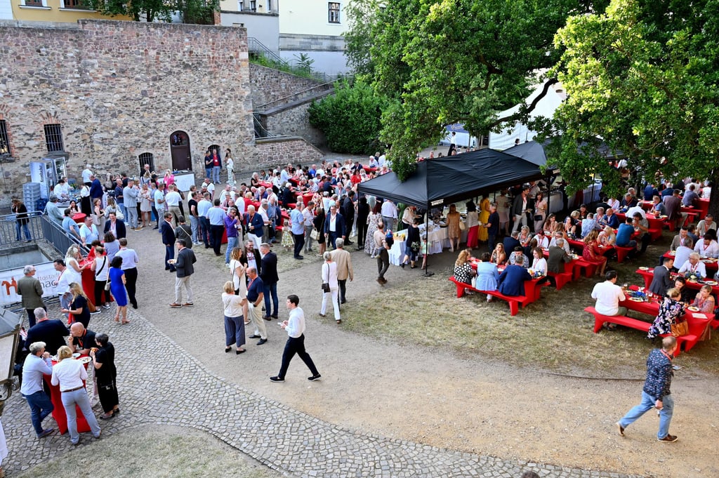 Sommerfest 2025 des Stadtmarketingvereins Pro M Magdeburg.