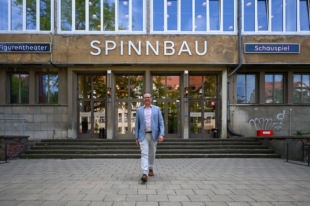 Auf dem Areal einer früheren Textilmaschinenfabrik in Chemnitz könnte die Stadt ein neues Schauspielhaus errichten.