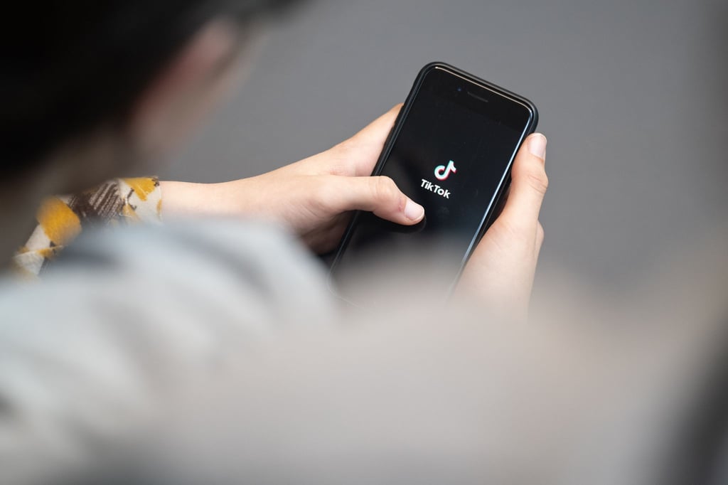 Ein Mindestalter von 14 Jahren für die Nutzung etwa der App Tiktok steht im Landtag zur Debatte. (Symbolbild)