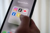 Apps für soziale Medien auf einem Smartphone
