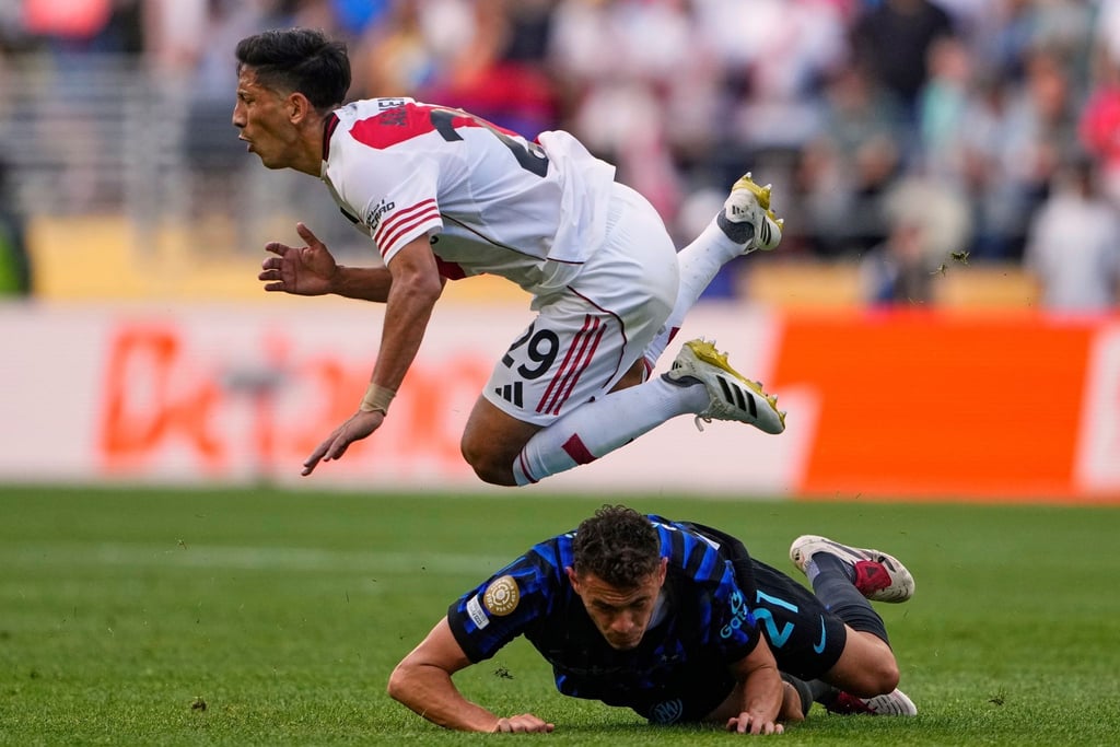 Für River Plate und Inter ging es jeweils ums Achtelfinale, die Partie war entsprechend intensiv.