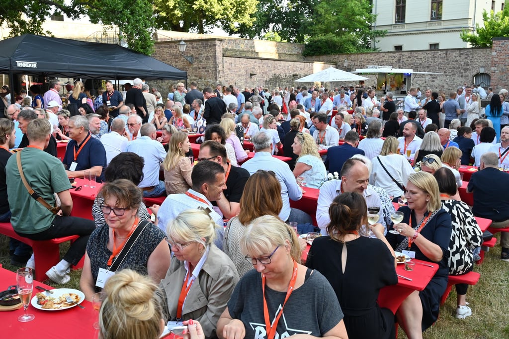 Sommerfest 2025 des Stadtmarketingvereins Pro M Magdeburg.
