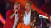 Beim "Schlagerboom"-Open-Air in Kitzbühel singen Florian Silbereisen und Dieter Bohlen gemeinsam einen Modern-Talking-Hit.