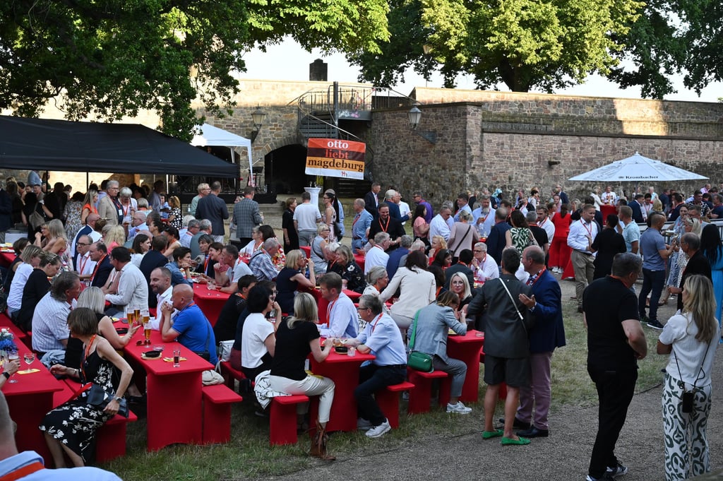 Sommerfest 2025 des Stadtmarketingvereins Pro M Magdeburg.