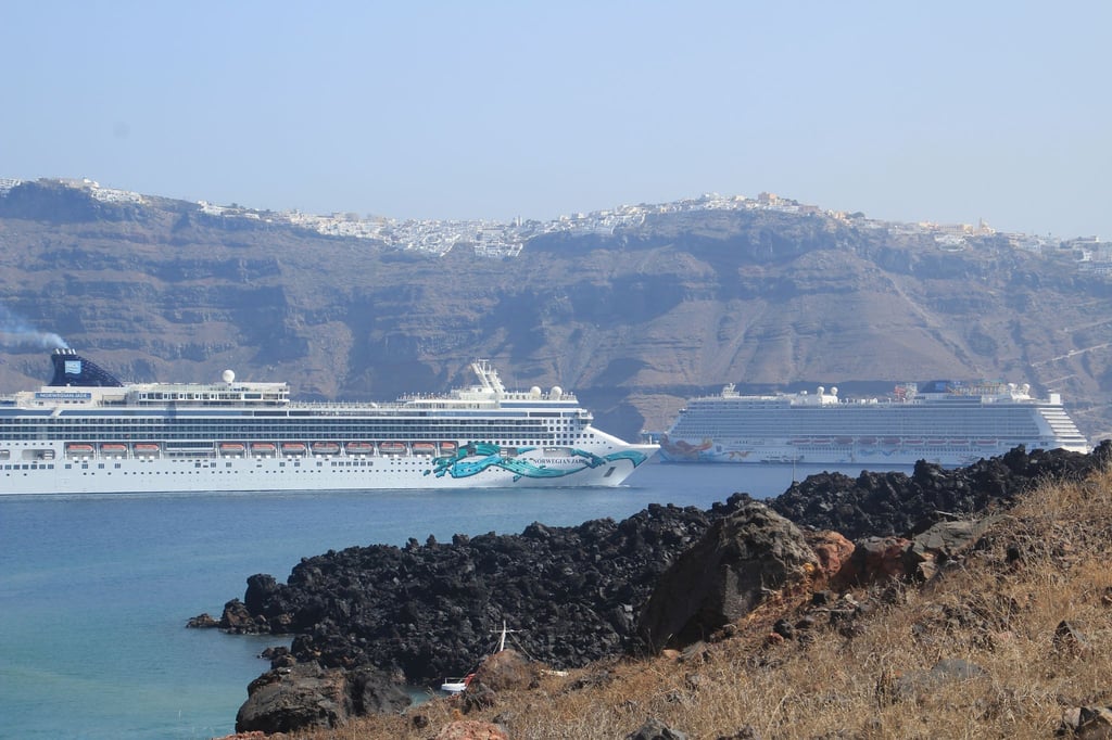 Die griechische Insel Santorini gilt als Kreuzfahrt-Mekka. (Archivfoto)