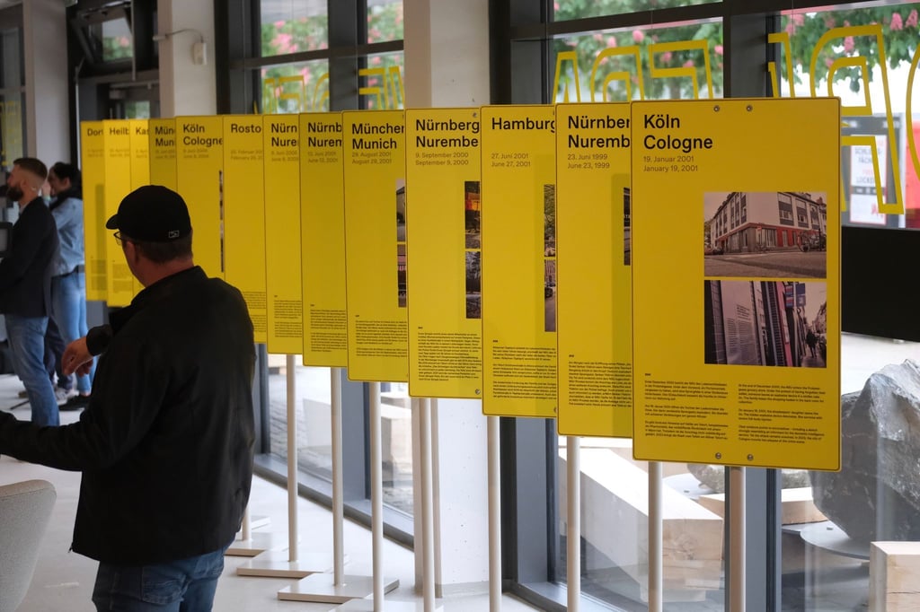 Blick in die Ausstellung im Chemnitzer Dokumentationszentrum zum NSU-Komplex.