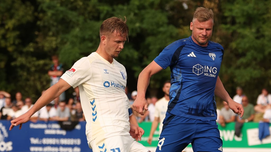 Möchte beim FCM zum Leistungsträger werden: Alexander Ahl-Holmström (li.).