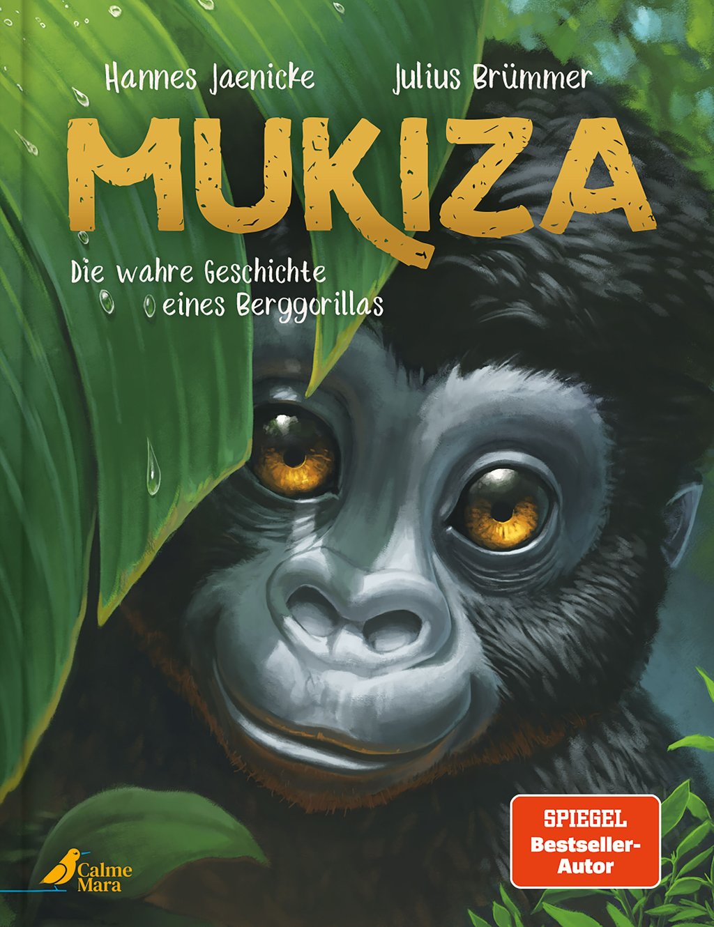 Mukiza lebt im Dschungel in Uganda.