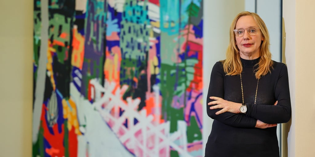 Manon Bursian ist Direktorin der Kunststiftung Sachsen-Anhalt. (Archivbild)