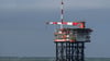 Von einer neuen Plattform in der Nordsee vor der Insel Borkum fördert der Energiekonzern One-Dyas seit Kurzem Erdgas. (Archivbild)