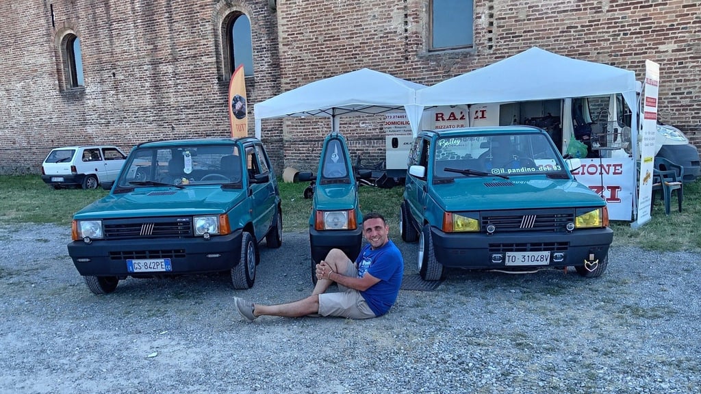 Mit diesem schmalen Panda findet man gut eine Parklücke in der Großstadt.