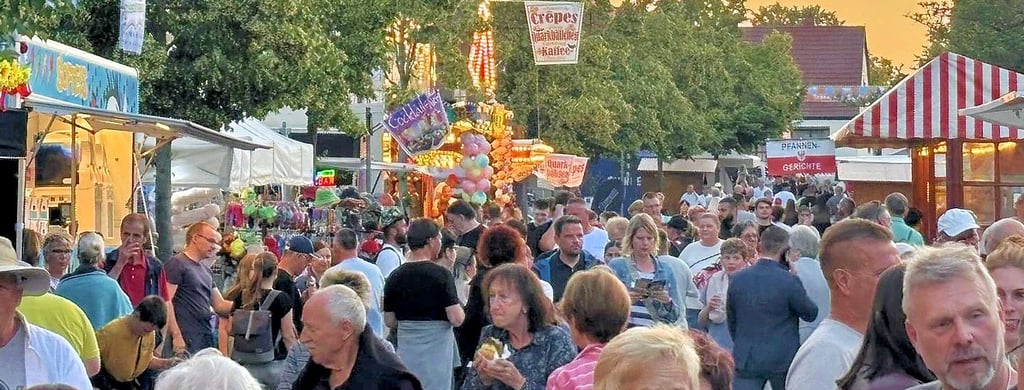 6.000 Besucher kamen laut den Veranstaltern zur 1.100-Jahrfeier nach Arneburg.