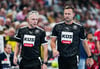 Robert Schulze (l.) und Tobias Tönnies aus Magdeburg sind das beste Schiri-Duo des deutschen Handballs.