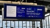 Seit Donnerstagabend ist der Bahnverkehr durch Unwetter beeinträchtigt.