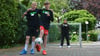 Tyler (von links) und Marlon aus Osterburg und Dennis aus Dören haben beim diesjährigen Sportfest der Kinder- und JUgendhilfe im BFZ in Wolmirstedt in der Börde teilgenommen. Mit der geplanten Schließung fallen nicht nur Aktionen für die Pflegekinder weg, auch zahlreiche Klassenfahrten fallen landesweit aus.