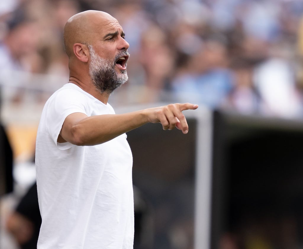 Pep Guardiola dirigiert wieder ein ManCity-Team, wie er es spielen sehen möchte.