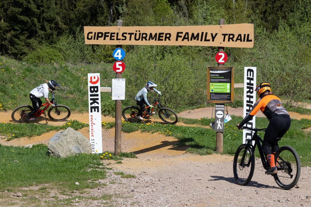 Der Thüringer Wald soll auch im Sommer ein attraktives Urlaubsziel sein, unter anderem für Mountainbiker und Wanderer.