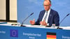 Kanzler Friedrich Merz sieht durch die US-Zölle deutsche Unternehmen in Gefahr.