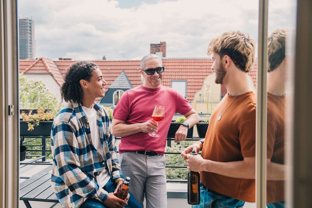Nachtruhe gilt auch für die Grillparty auf der Terrasse: Ab 22 Uhr muss es leise werden.