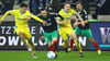 Baris Atik (am Ball) und der FCM starten gegen Eintracht Braunschweig.