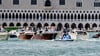 Mit dem Wassertaxi ging es für Lauren Sánchez auf die Insel San Giorgio.