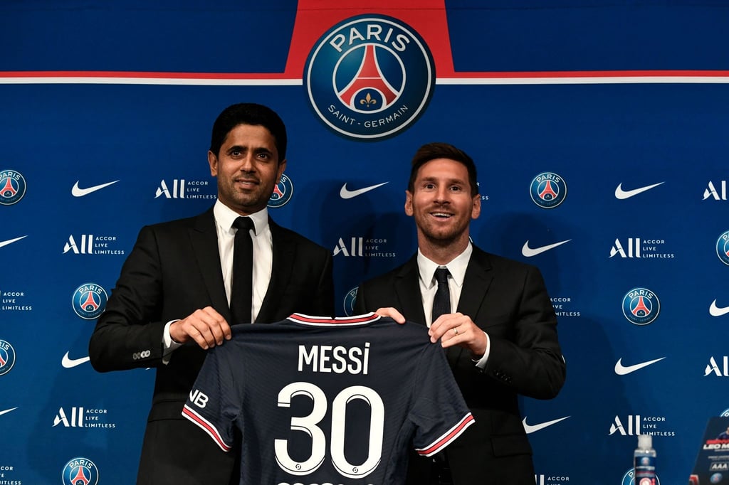 Das Lächeln verging Messi in Paris.