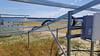 Nächtlicher Einbruch: Deutlich sind die Schäden auf der Baustelle des Solarparks Calvörde West zu sehen.