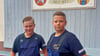 Mika Hansen (l.), elf Jahre  und Lucas Rinke (r.), 14 Jahre,  halfen einem Unfallopfer. 