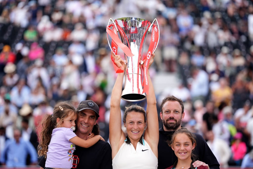 Tatjana Maria möchte nach ihrem Coup in Queens auch in Wimbledon überraschen - und reist mit ihrer Familie um die Welt.