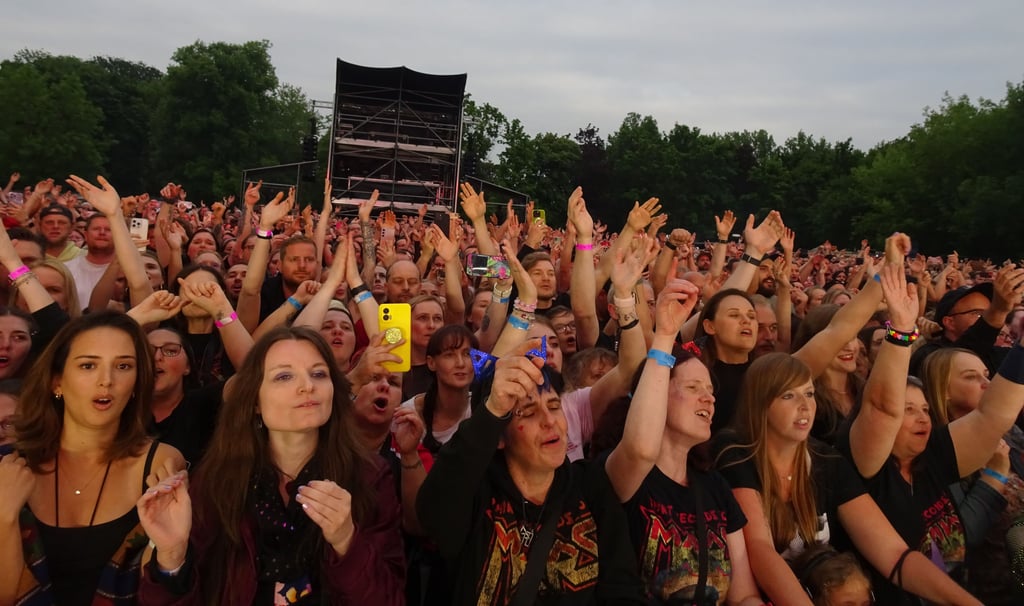 Die Anhänger von 30STM waren vom Auftritt begeistert.