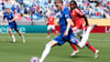 Chelseas Cole Palmer (l) muss sich gedulden.