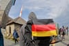 Der Brocken im Harz - seit seiner Wiedereröffnung 1989 ein Symbol für die Deutsche Einheit.