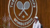 Ganz schön warm: Der Italiener Jannik Sinner bereitet sich auf Wimbledon vor.