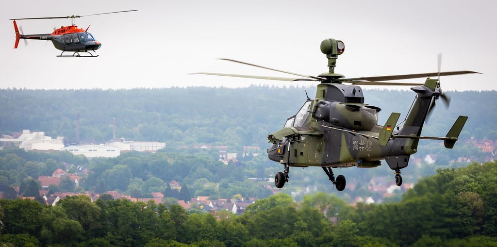 In Bückeburg werden beim „Tag der Bundeswehr“ unter anderem Hubschrauber präsentiert. (Archivbild)
