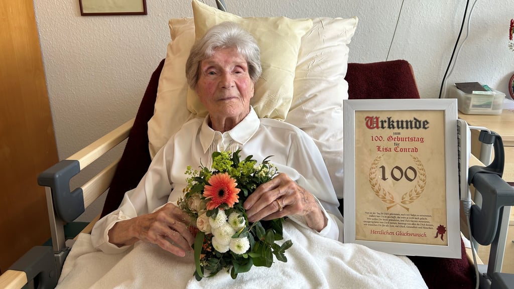 Die Magdeburgerin Lisa Conrad wurde 100 Jahre alt.