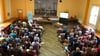 Großes Interesse: Der Saal im Gröbitzer Dorfgemeinschaftshaus war bei der Informationsveranstaltung von GlasfaserPlus am Mittwoch gut gefüllt.