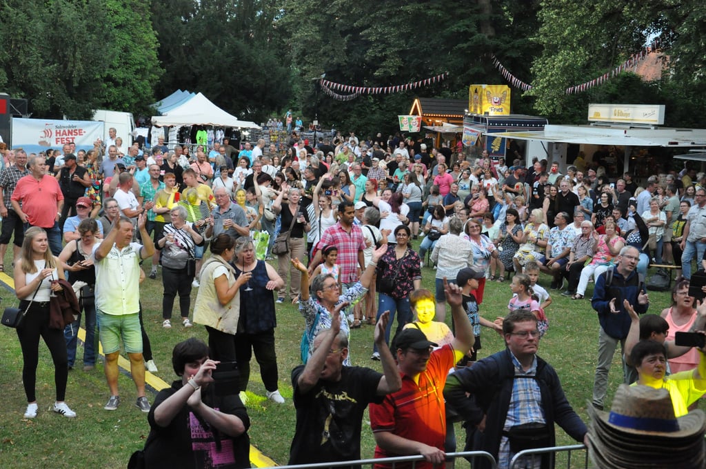 Das Publikum hatte bei der Partynacht am Sonnabend viel Spaß.