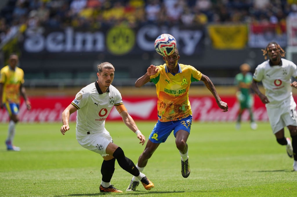 Marcel Sabitzer (l.) betrieb bei der Club-WM bislang wenig Eigenwerbung