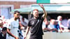Markus Fiedler zeigte sich beim Testspiel gegen den SV Dessau sehr aktiv an der Seitenlinie.