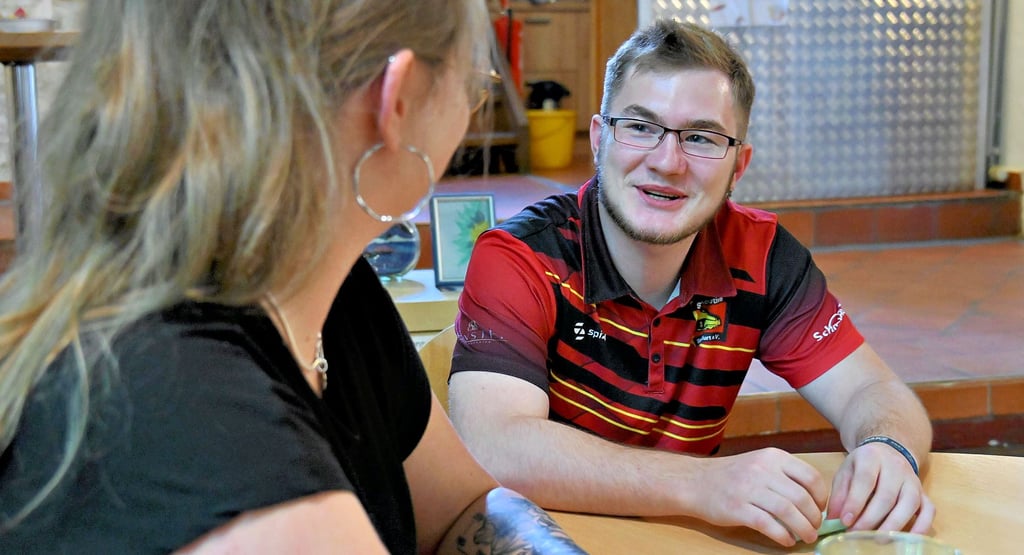 Chris Bartels ist häufig im Jugendklub Wassertormühle anzutreffen.