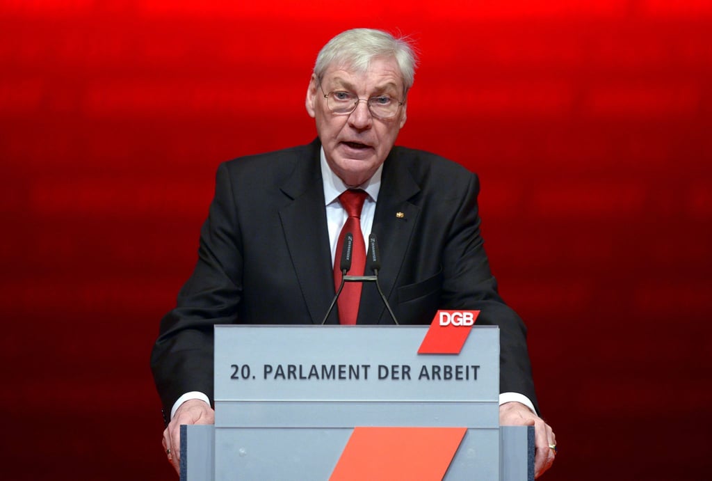 Der Deutsche Gewerkschaftsbund meldet den Tod seines langjährigen Vorsitzenden Michael Sommer. (Archivbild)
