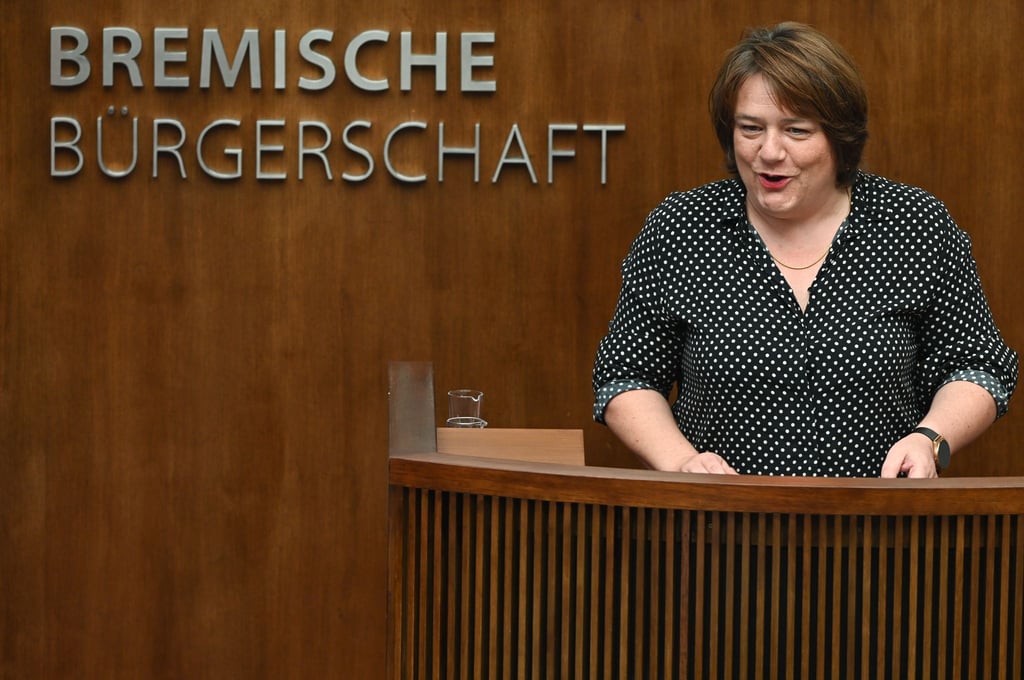 Henrike Müller leitet mit Philipp Bruck als Stellvertreter weiter die Bremer Fraktion der Grünen. (Archivbild)
