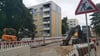 In der Diesterwegstraße in Magdeburg-Stadtfeld wird bereits seit Herbst 2024 gebaut. Aktuell ruhen die Arbeiten aber.