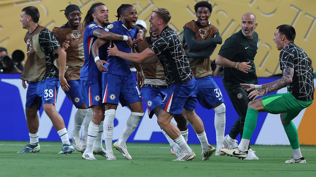 Christopher Nkunku traf für Chelsea in der Verlängerung.