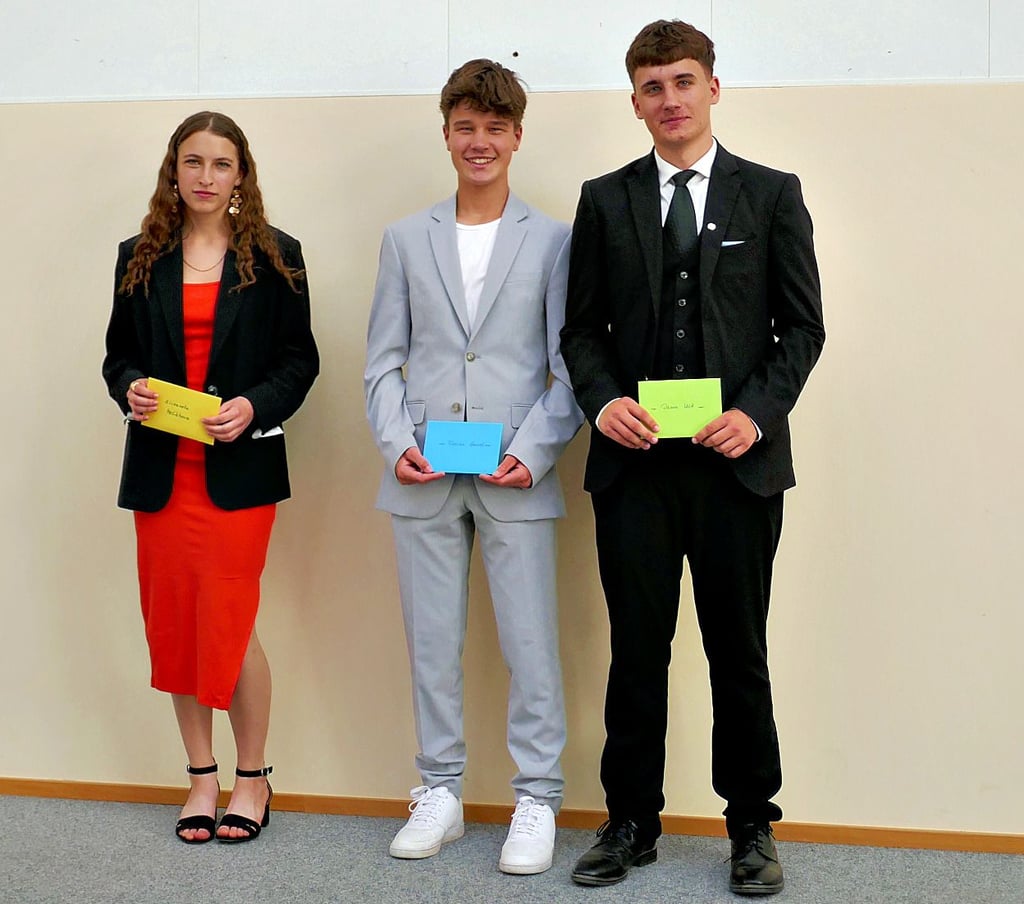 Elizaveta Melikhova, Florian Gansel, Damon Wolff (a von l. n. r.).