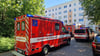 Die Feuerwehr Halle (Saale) war mit Spezialtechnik im Einsatz.