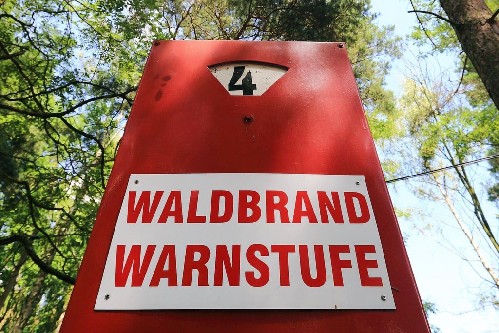Im Burgenlandkreis gilt jetzt die Waldbrandwarnstufe 4.